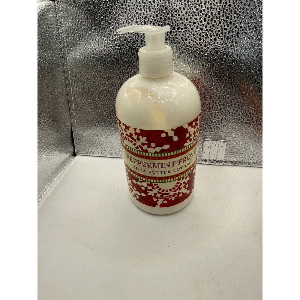 Bath‎ and Body Works Peppermint Frost Shea Butter Lotion 8 oz Holiday Scent